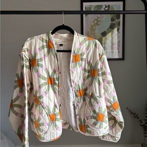 Universal Thread Multicolor Quilted Jacket